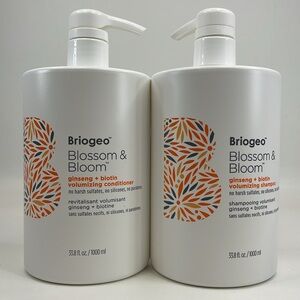 Briogeo blossom & bloom Shampoo and conditioner 33.8 oz